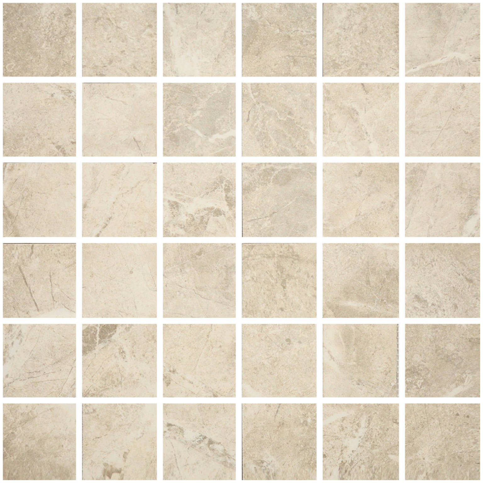 2X2 Ivory Mosic | Marino Tile NY