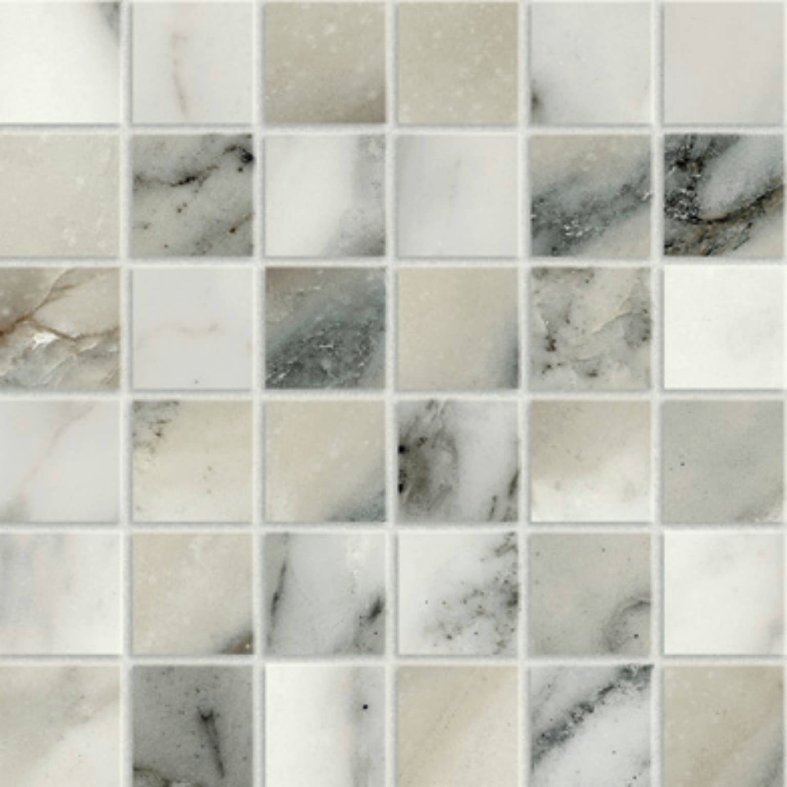 2X2 Mosaic-Polished Allure Blue | Marino Tile NY
