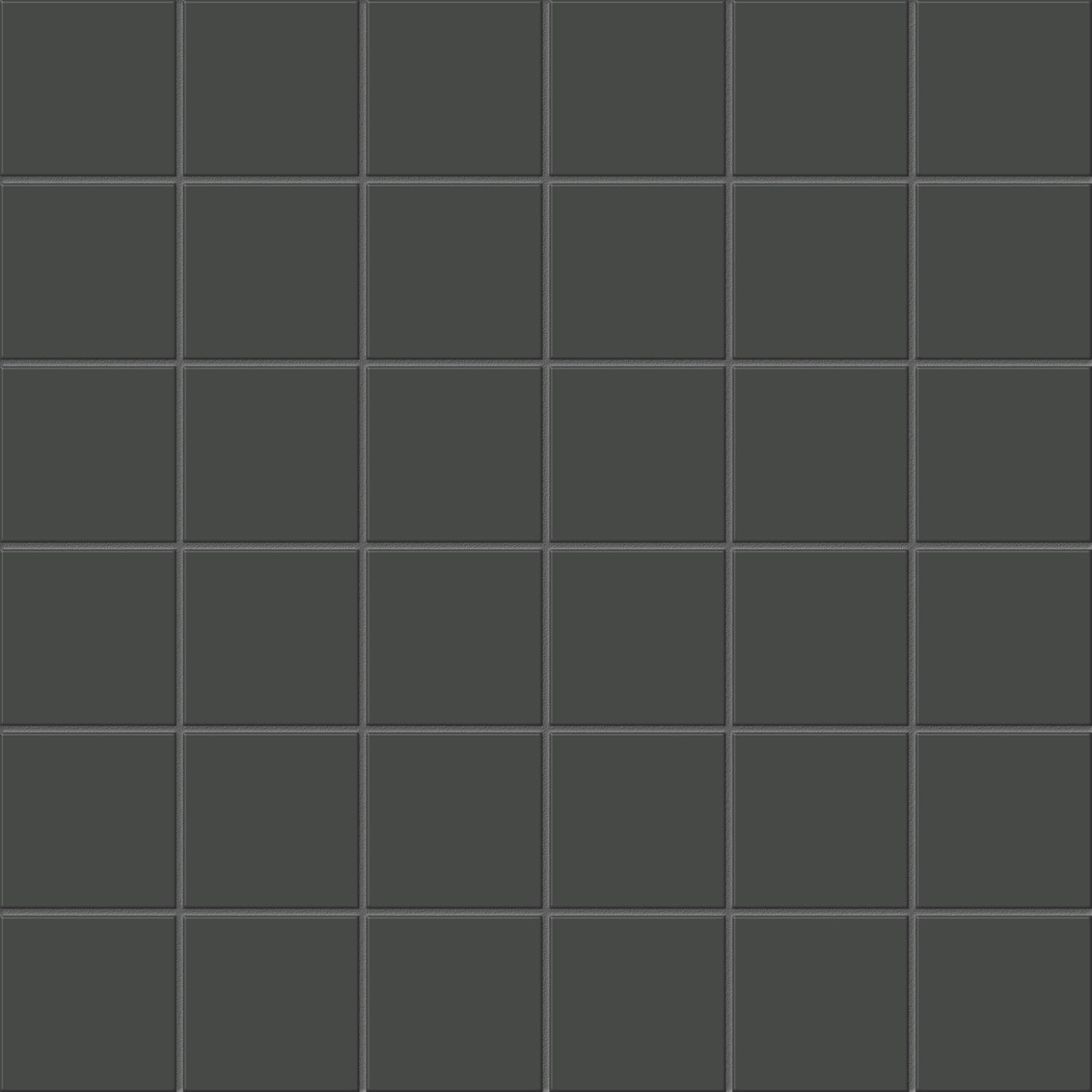 2X2 Retro Black Unglazed Matte Mosaic | Marino Tile NY
