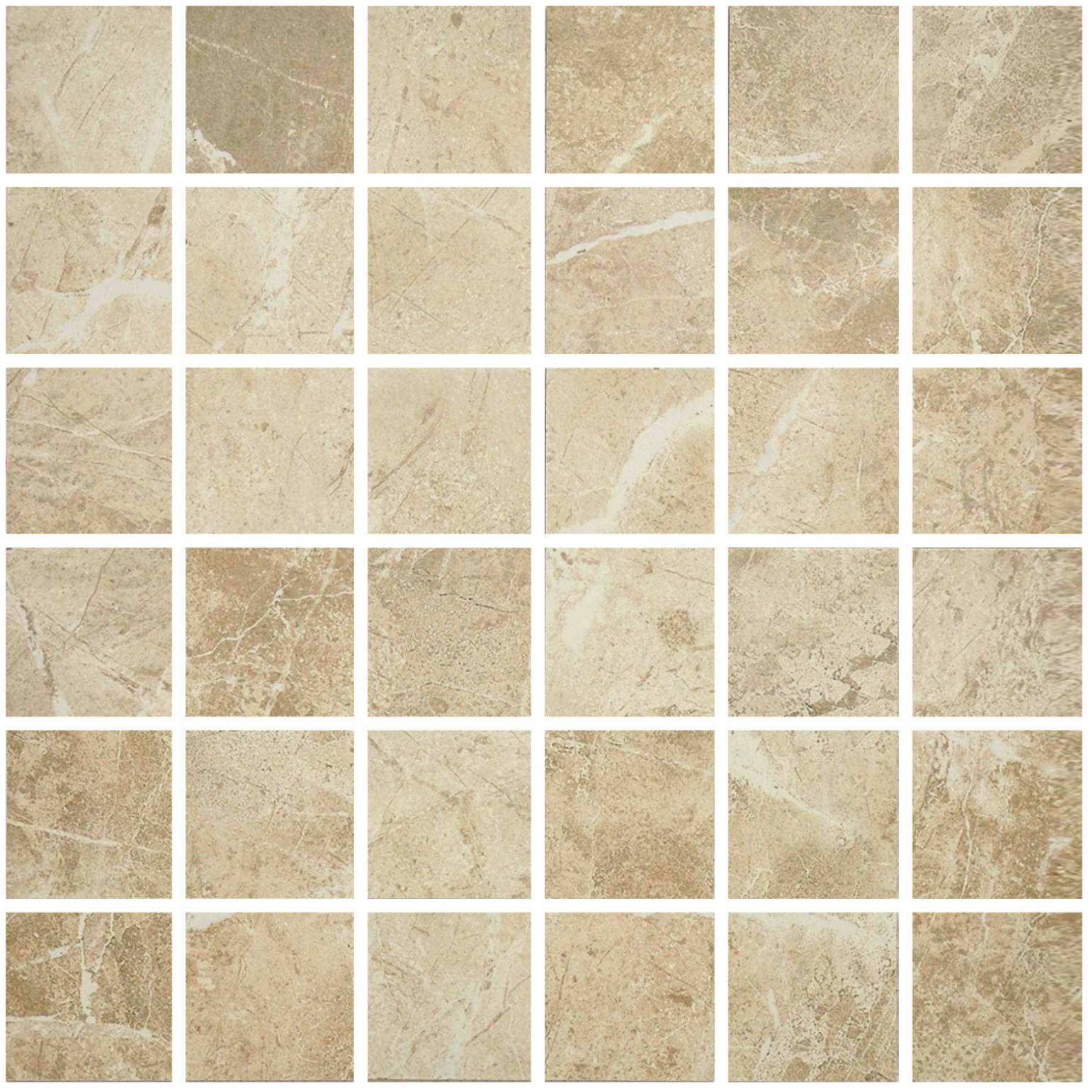 2X2 Sand Mosaic | Marino Tile NY