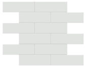 2x6 Gallery Grey Matte Brick Mosaic | Marino Tile NY