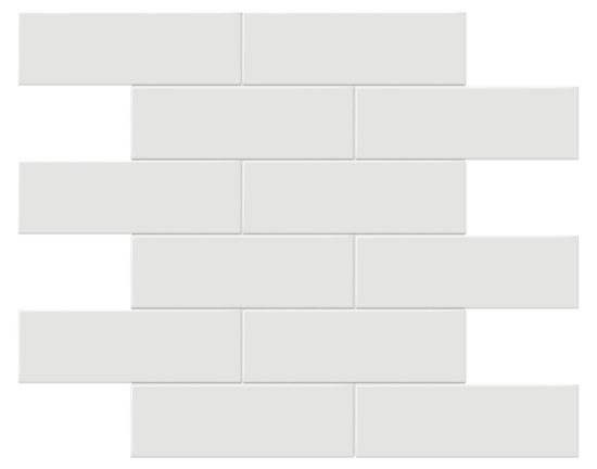 2x6 Vintage Grey Matte Brick Mosaic | Marino Tile NY
