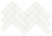 2x6 White Matte Herringbone Mosaic | Marino Tile NY