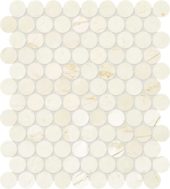 Avorio Crema 1.25 Penny Round Mosaic | Marino Tile NY