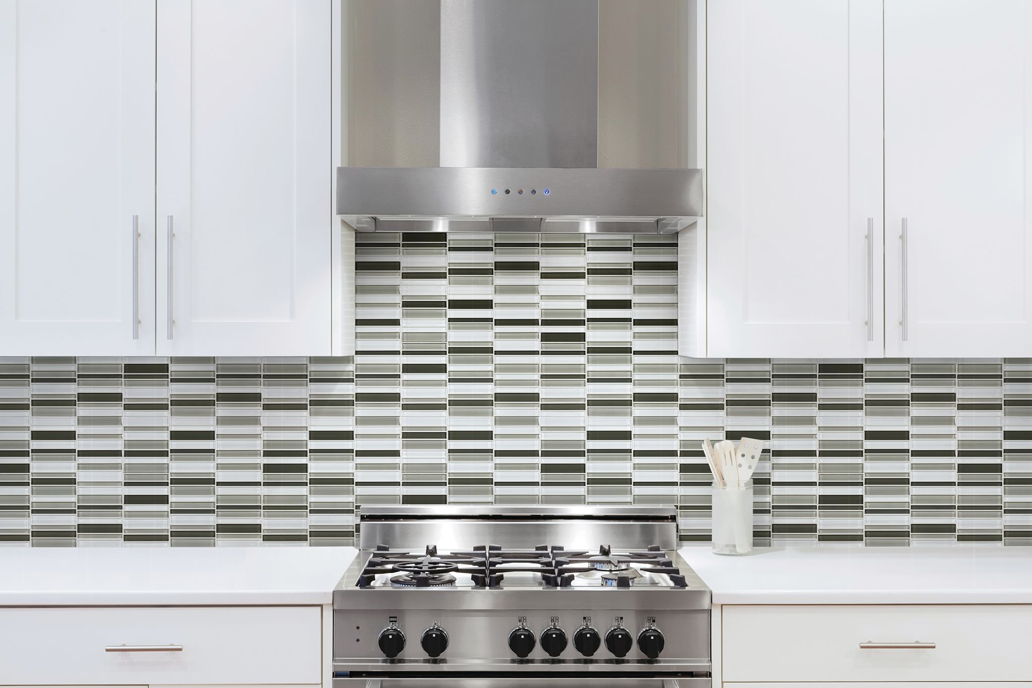 Bliss Element Mineral Blend Stacked Mosaic | Marino Tile NY