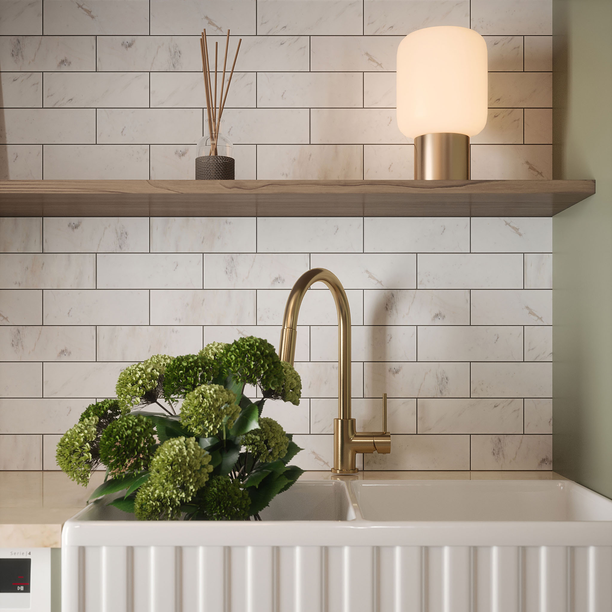 Camellia Field Tile | Marino Tile NY