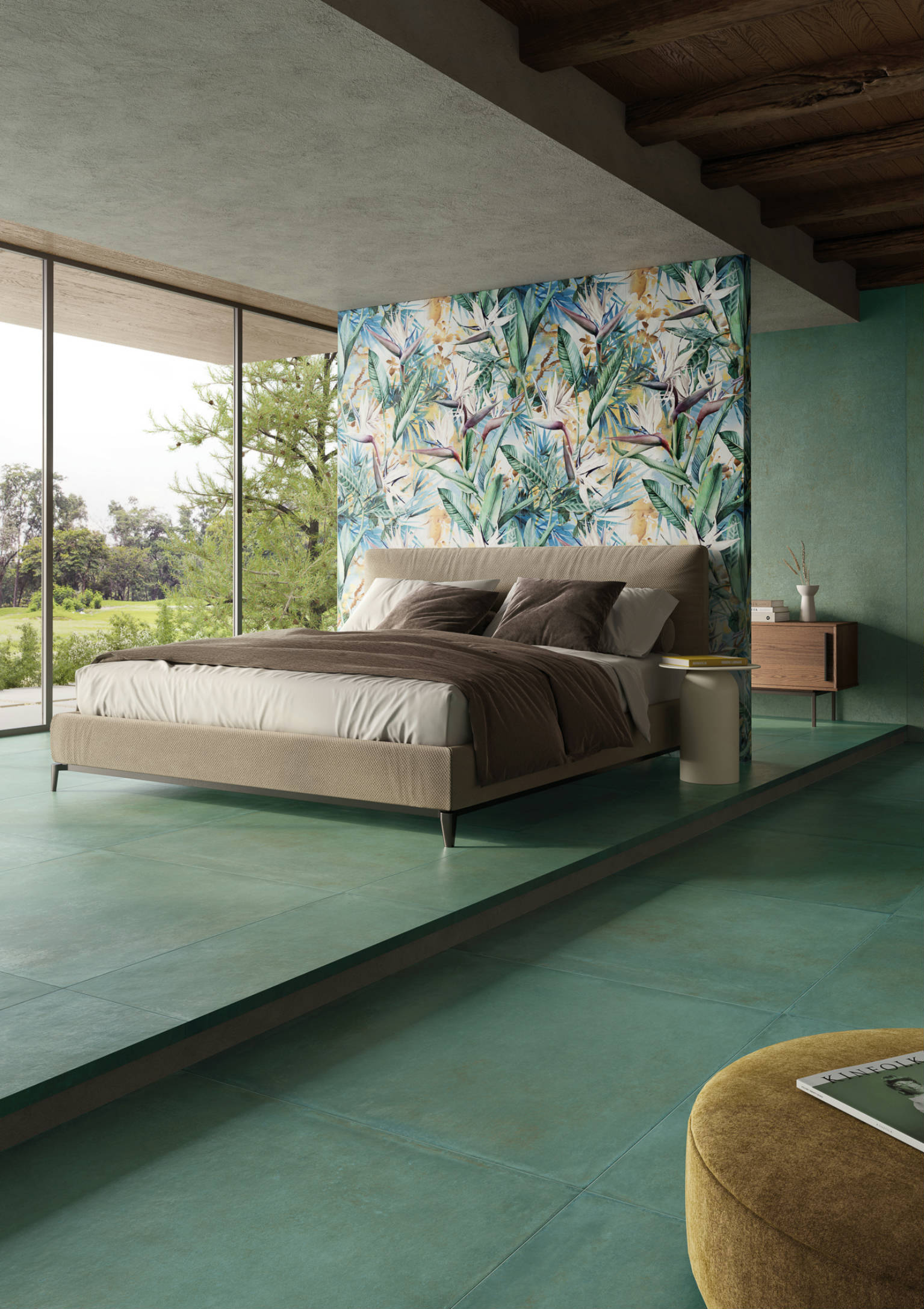 Charleston Kiawah Green 40x40 | Marino Tile NY