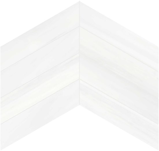 Cosmo Lumino 2x8.5 Chevron Mosaic