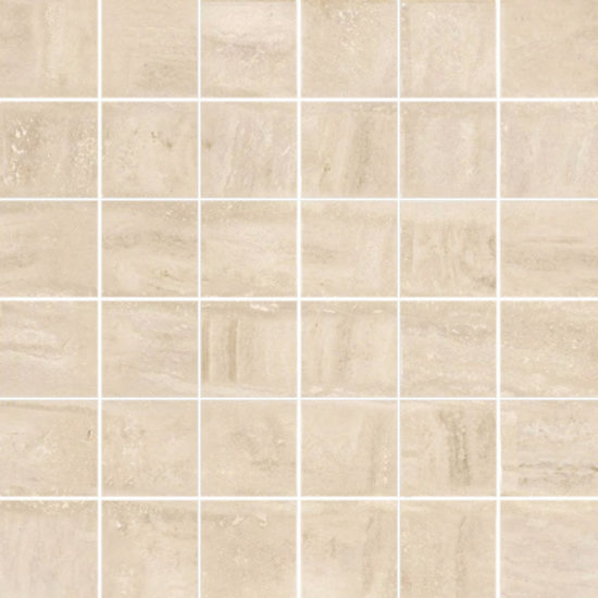 Crema Navona Polished 2X2 Mosaic | Marino Tile NY