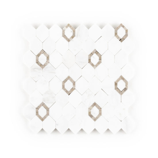 Daffodil Cream Mosaic | Marino Tile NY