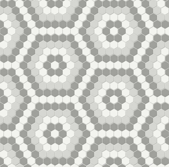 Evening Blend Matte Hexagon Pattern Mosaic | Marino Tile NY