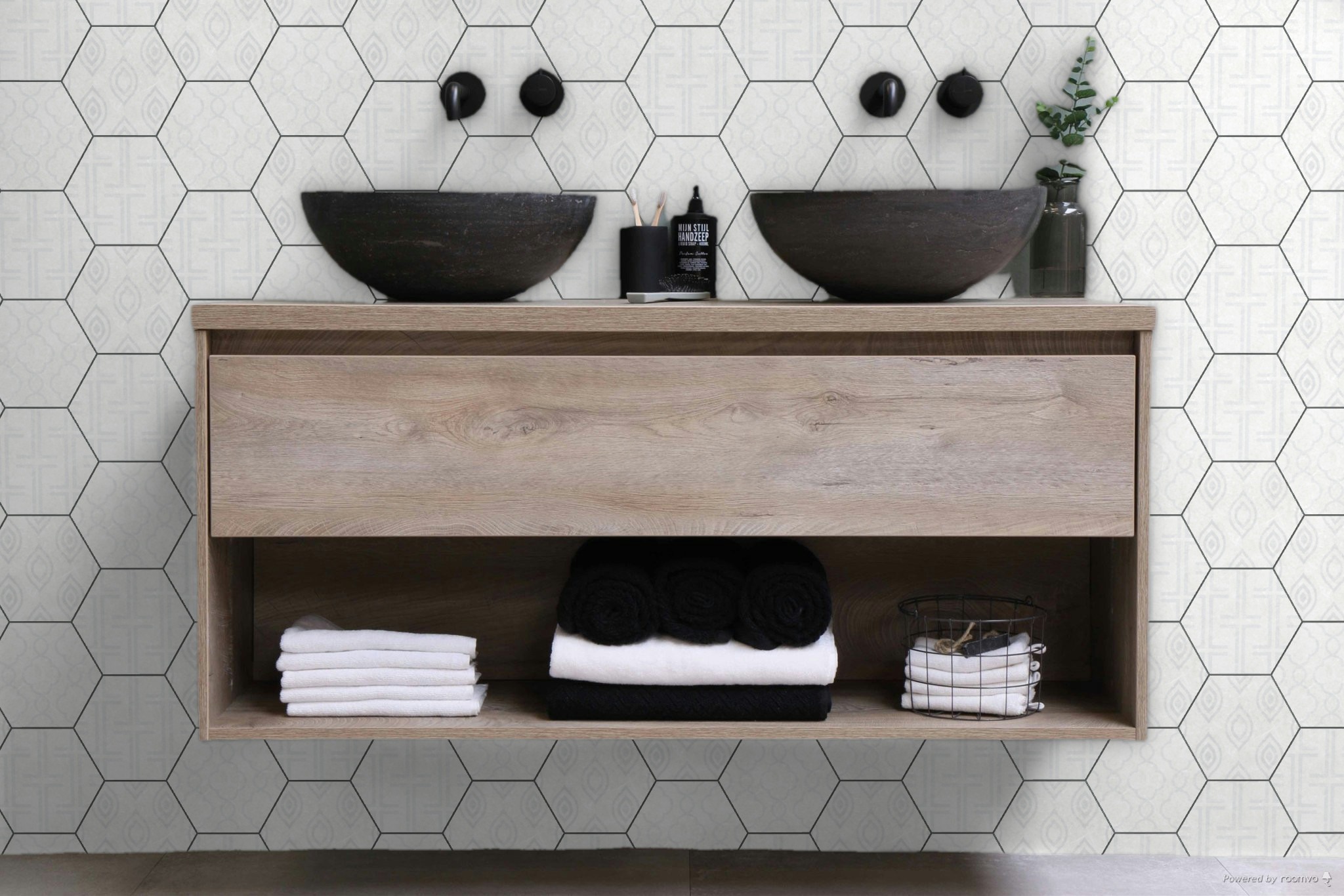 Form 5.5X6.3” White Decor* Hexagon | Marino Tile NY