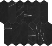 Galaxia Nero 2x6 Picket Mosaic | Marino Tile NY