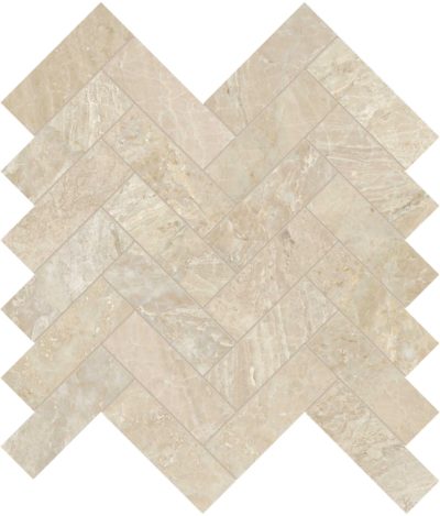 Impero Reale 1.25×4 Polished Herringbone Mosaic
