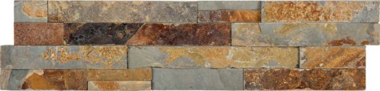 Ledger Stone 6x24 Sierra Split Face Corner
