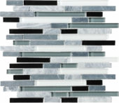 Linear Midnight Mosaic | Marino Tile NY