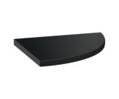 Marmiline Midnight 9x9 Corner Shelf | Marino Tile NY