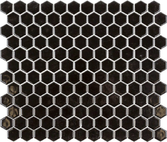 Mini Hex Mosaic Night | Marino Tile NY