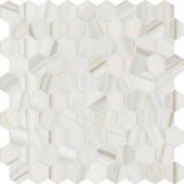 Polished 1" Enchantment Hex Mosaic | Marino Tile NY