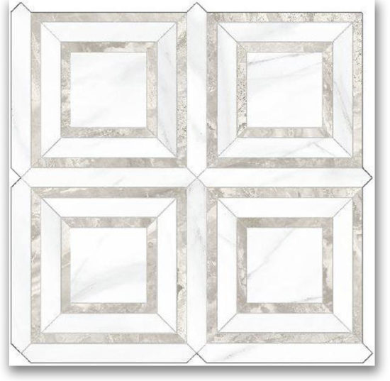 Polished Infatuation Piazza Mosaic | Marino Tile NY