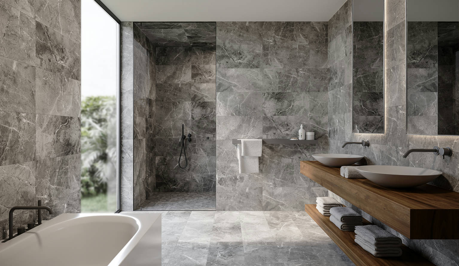 Regency Carbon Matte 12x24 | Marino Tile NY