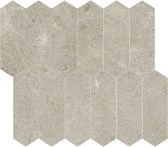 Ritz Gray 2x6 Picket Mosaic