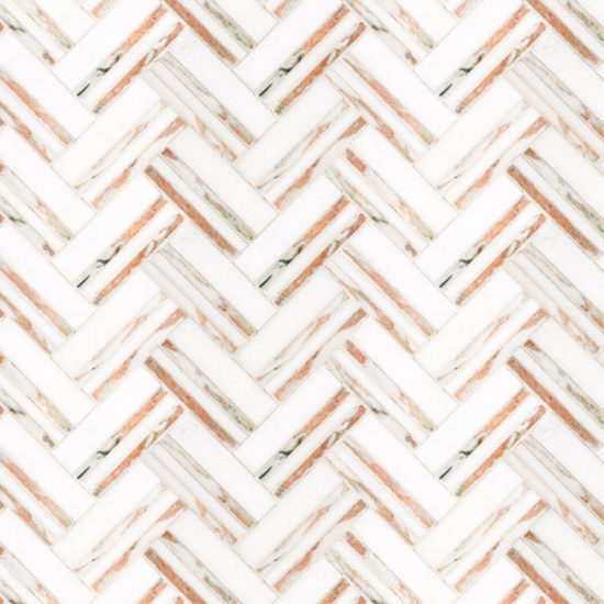 Rosey Weave Mosaic | Marino Tile NY