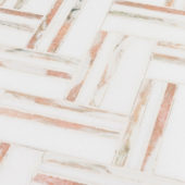 Rosey Weave Mosaic | Marino Tile NY