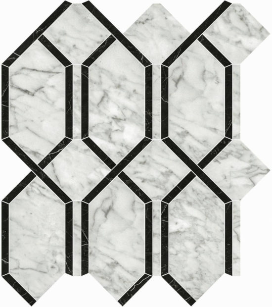 San Giulio Gioia Polished Modella Mosaic | Marino Tile NY