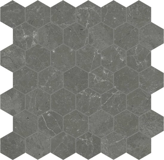 Stark Carbon 2 Hexagon Mosaic