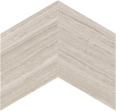 Strada Mist 2x8.5 Chevron Mosaic | Marino Tile NY