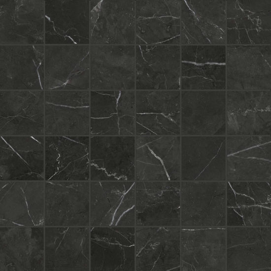 Tivoli Nero Honed 2X2 Mosaic | Marino Tile NY