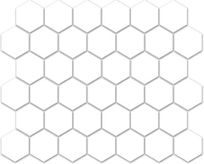 Treasure II Ultimate Dolomite 2×2 Carved Hexagon Mosaic