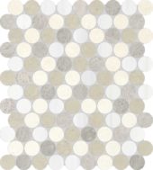 Utopio 1.25 Penny Round Dune Mosaic | Marino Tile NY