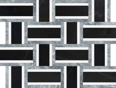 Utopio Cesto Monochromo Mosaic