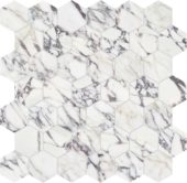 Viola Roccia 2 Hexagon Mosaic | Marino Tile NY