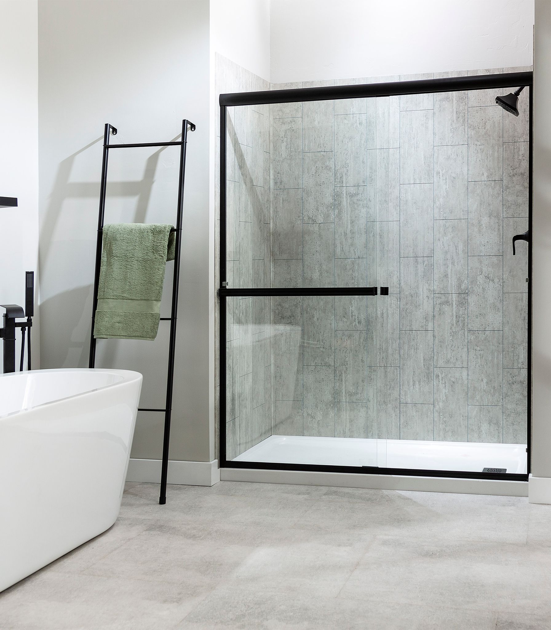 Wind Gust Shower Wall Kit 36x36x78 | Marino Tile NY