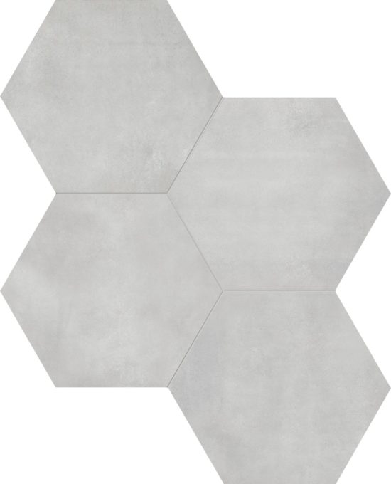 Form 7" Hexagon Ice | World Tile Company