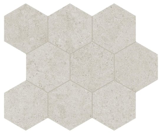 Lithoform 4" Hex Crosscut Dunes | World Tile Company