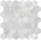 Plata Onyx Crystallo 2 Hexagon Polished | World Tile Company