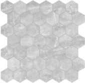 Plata Perla Grigia 2 Hexagon Matte | World Tile Company