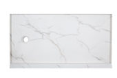 Shower Pan 32x60 Bianco Marble | World Tile Company