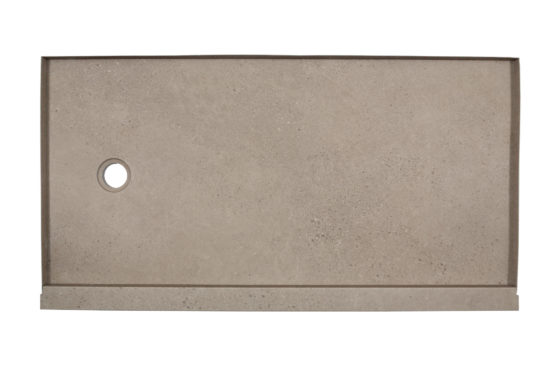 Shower Pan 32x60 Concrete Sand | World Tile Company