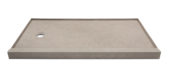 Shower Pan 32x60 Concrete Sand | World Tile Company
