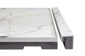 Shower Pan 36x60 Bianco Marble | World Tile Company