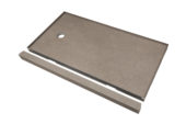 Shower Pan 36x60 Concrete Sand | World Tile Company