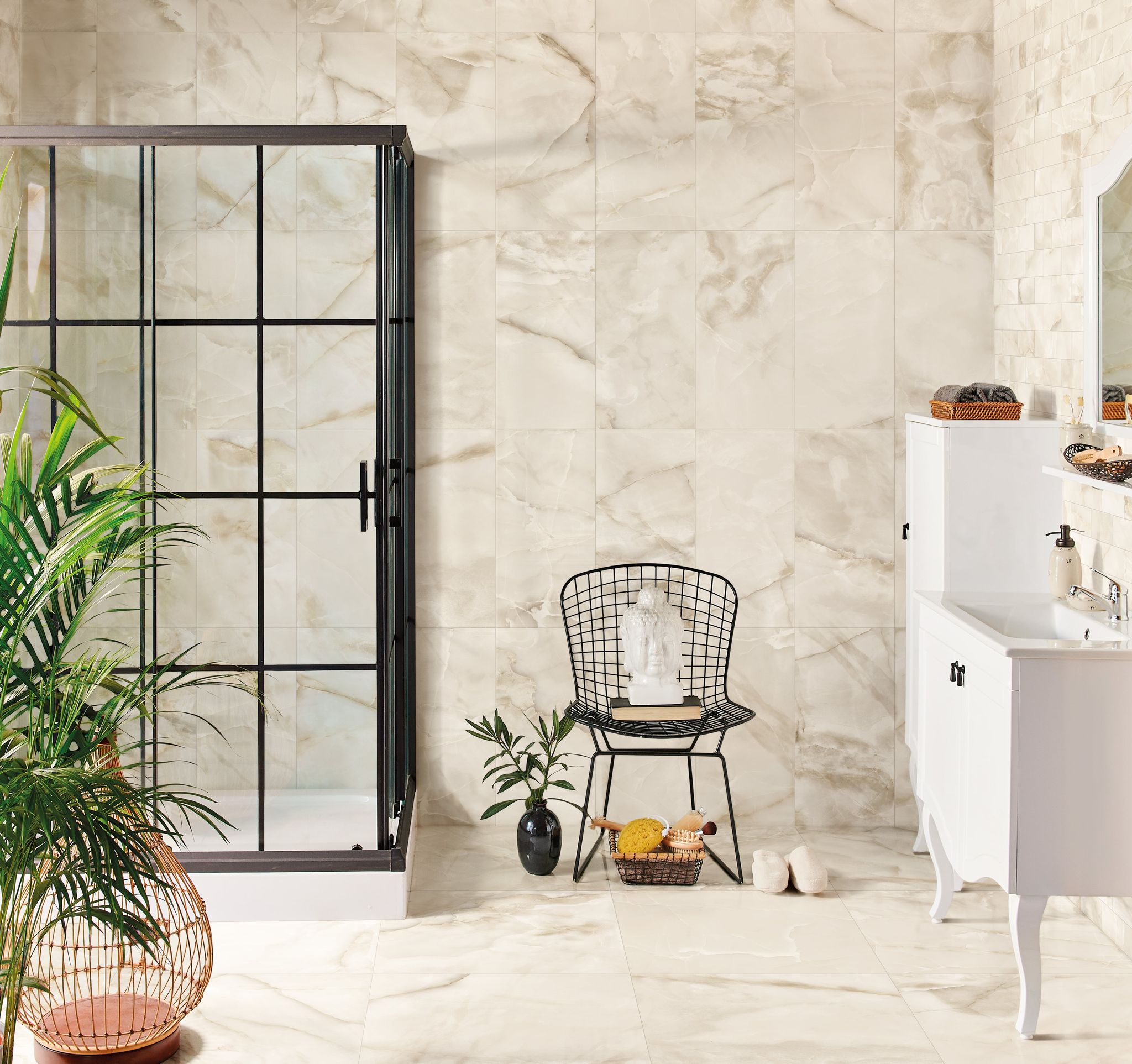 Romance Intrigue Ivory4 | World Tile Company